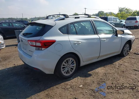 2018 Subaru Impreza 2.0I Premium z USA, uszkodzony, nr VIN 4S3GTAB6XJ3731810